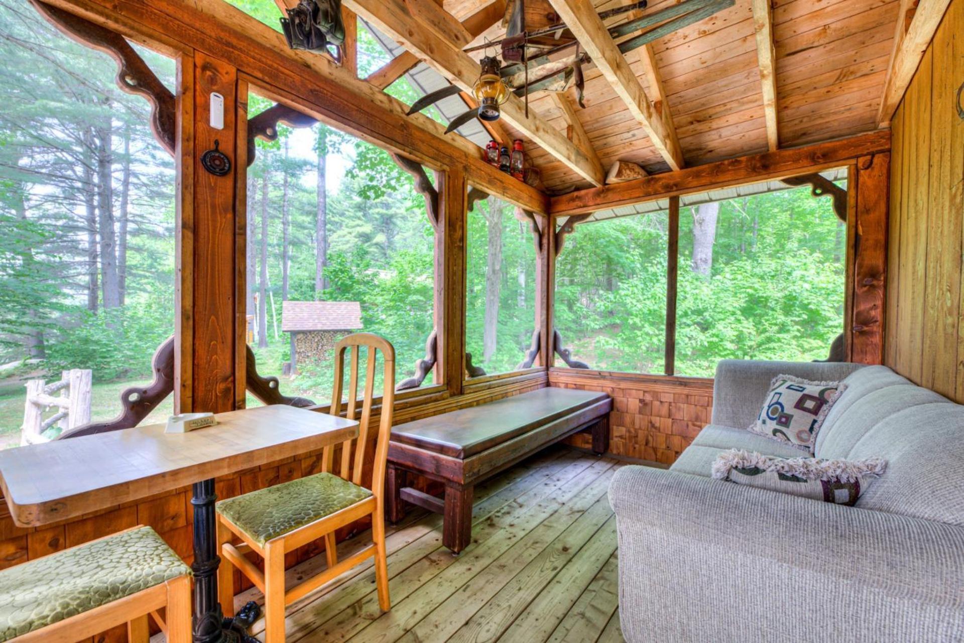 Domaine Chalets Des Pins Rawdon Extérieur photo