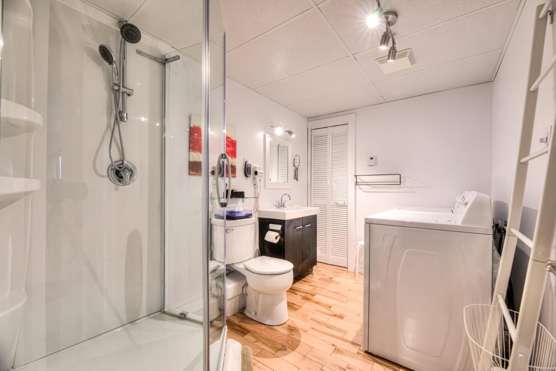 Domaine Chalets Des Pins Rawdon Extérieur photo