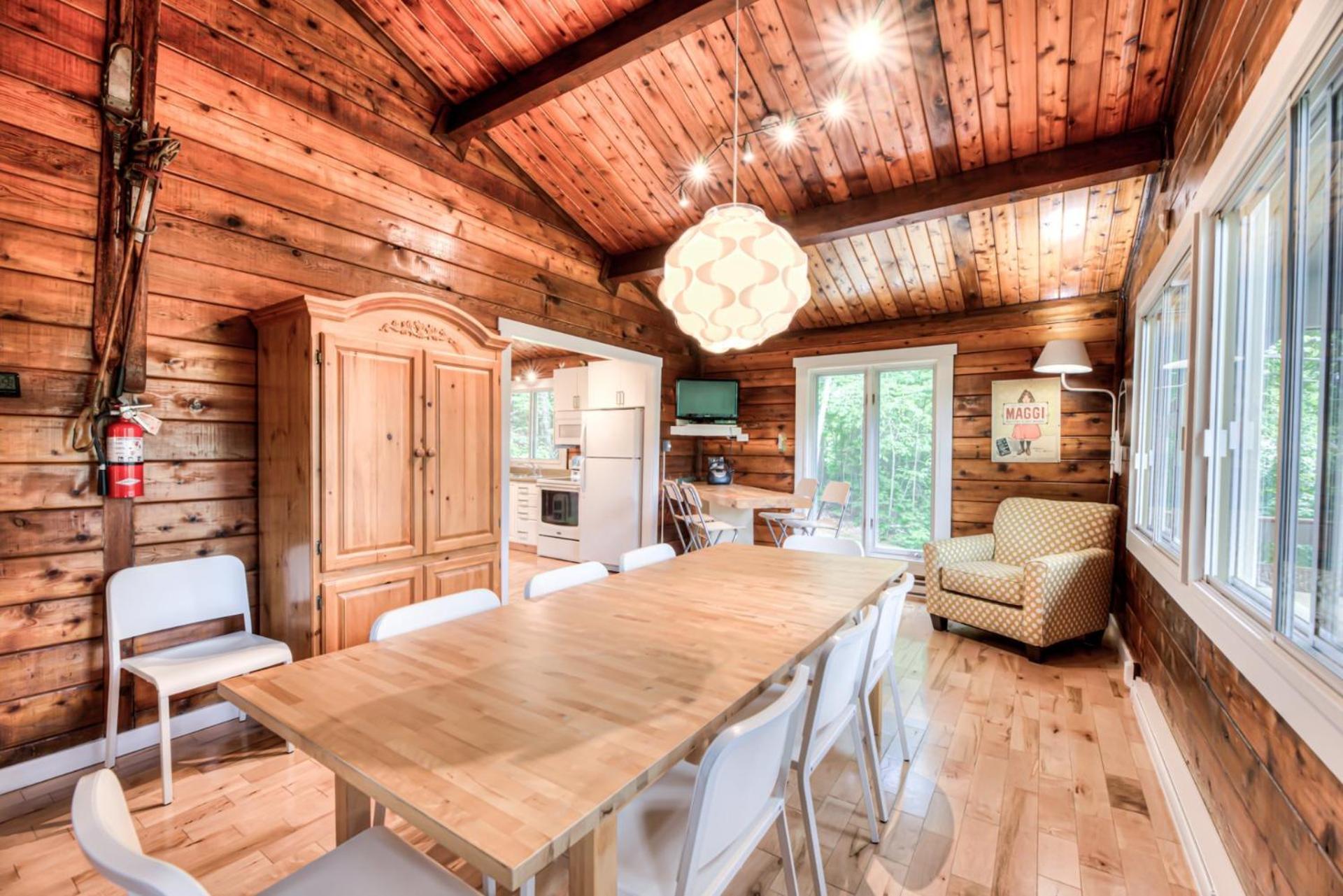 Domaine Chalets Des Pins Rawdon Extérieur photo